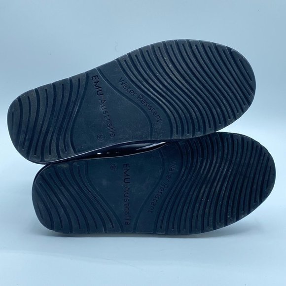 EMU Australia Stinger Mini Zip White Leather Boots Water Resistant W7/M6 NWOB - Picture 4 of 10